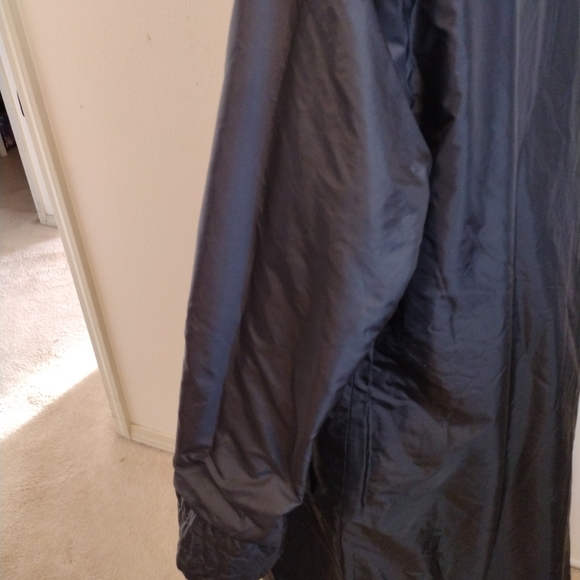 Long Reverseable Jacket Ladies Size S Black/Beige - Picture 6 of 9